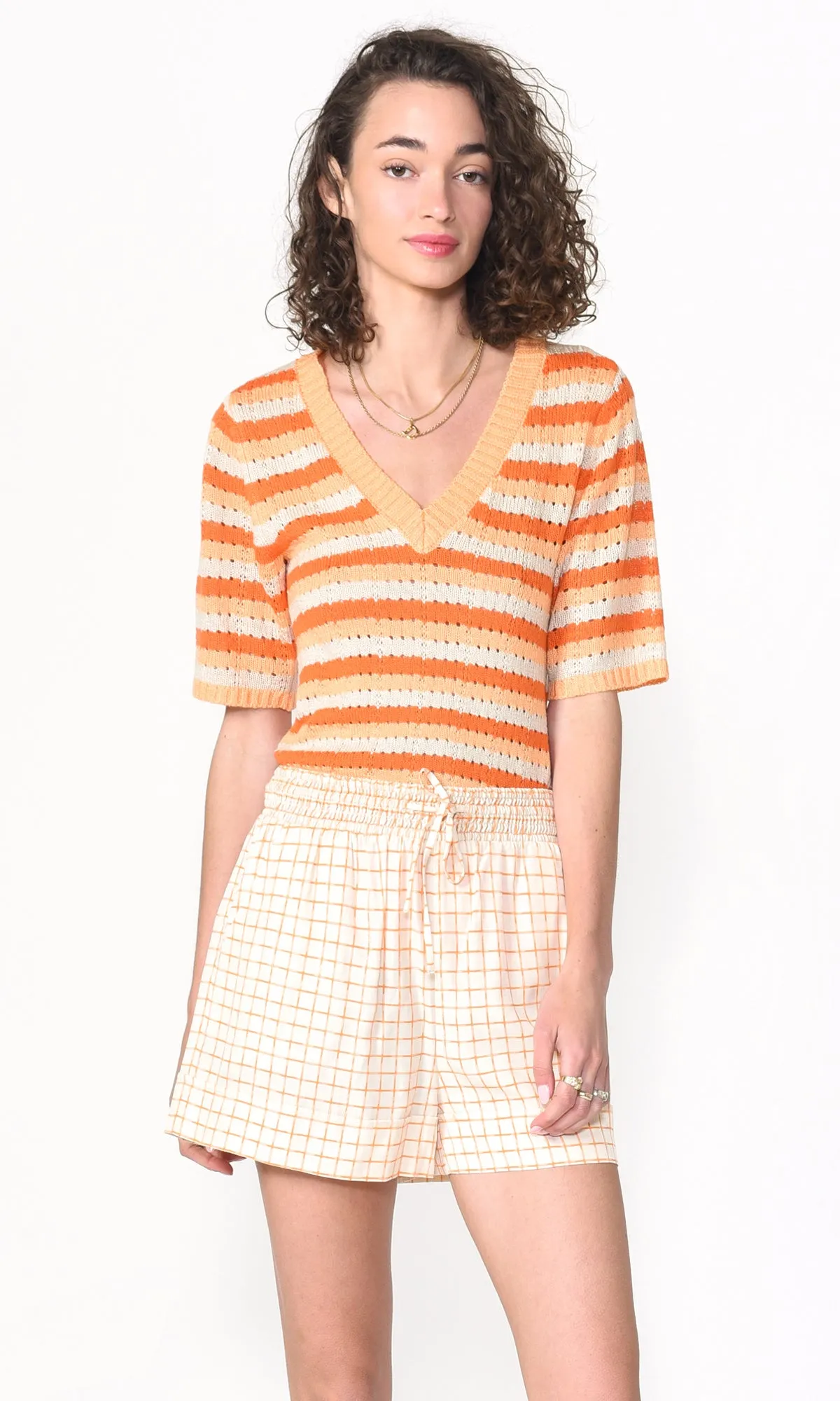 Nalia Stripe Knit Top sold by Greylin product image thumbnail 2