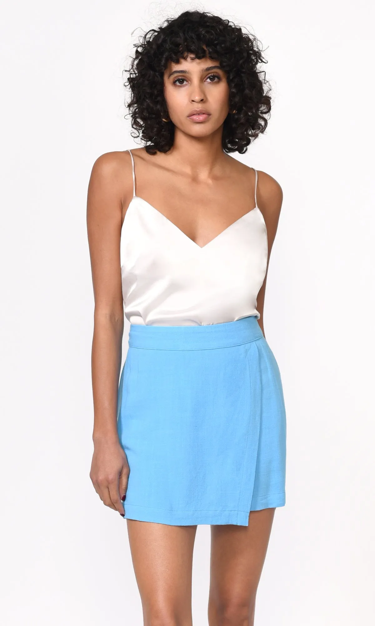 Maylor Linen Blend Skirt sold by Greylin