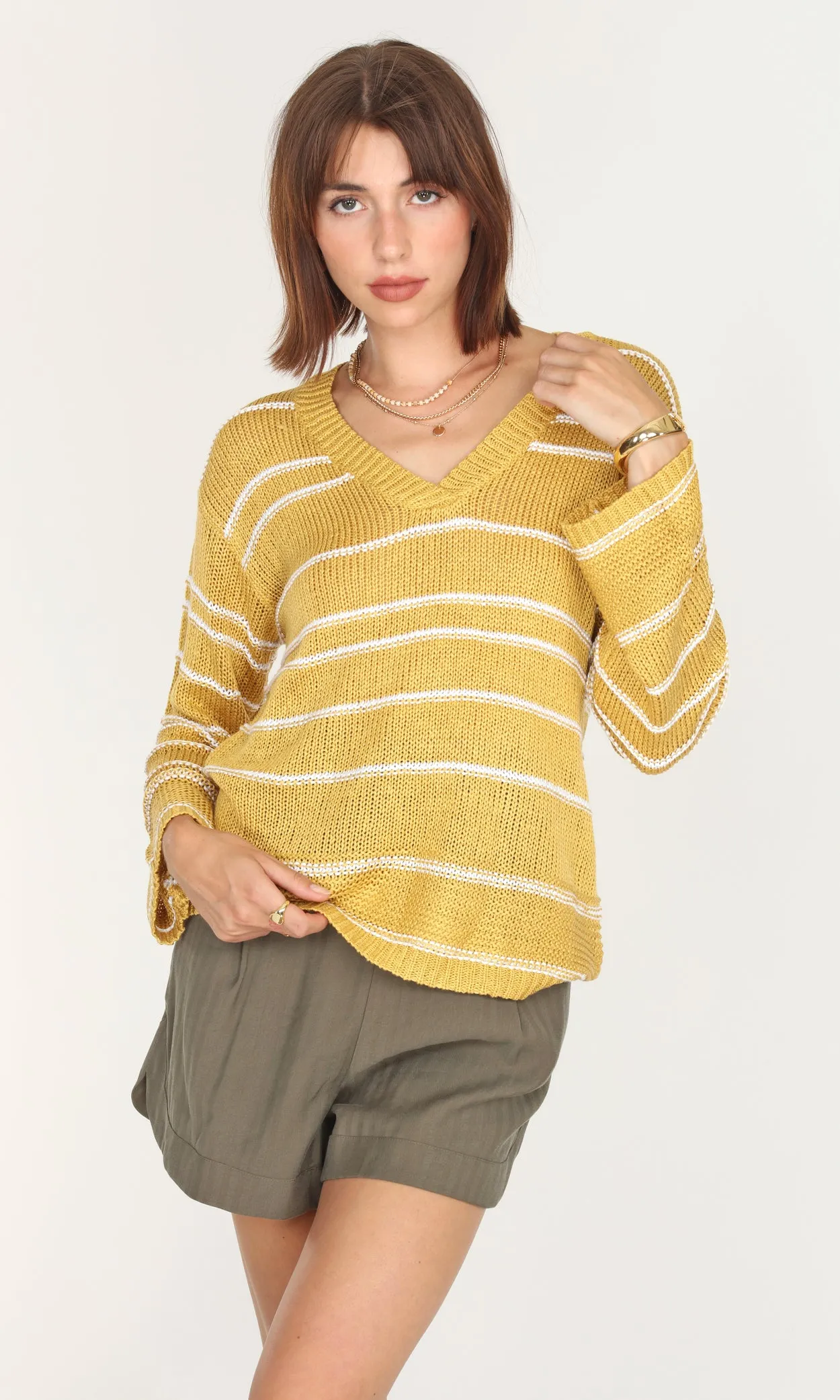 Larissa Stripe Sweater sold by Greylin product image thumbnail 2