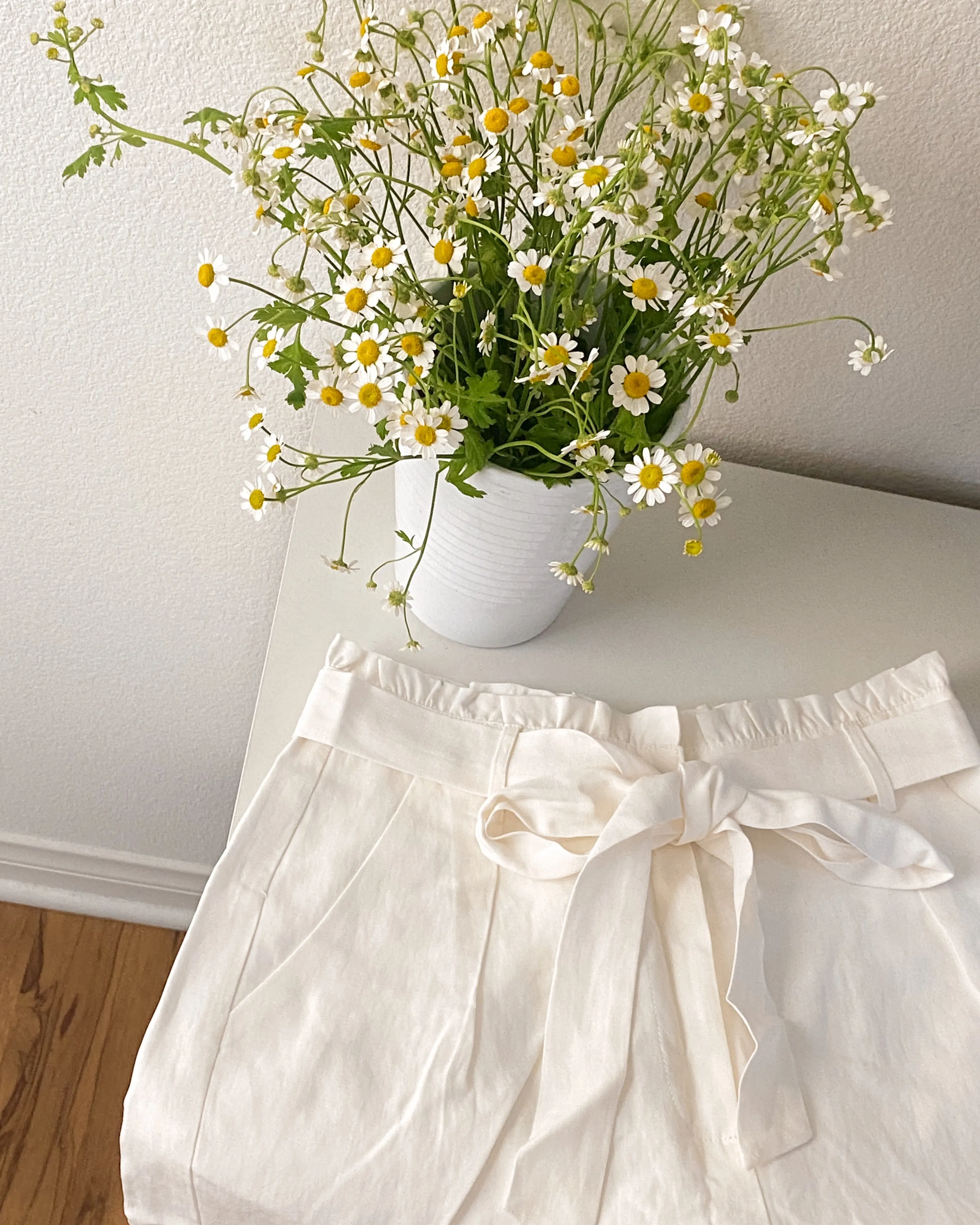 Holtz Tencel Linen Shorts With Tie sold by Greylin product image thumbnail 4