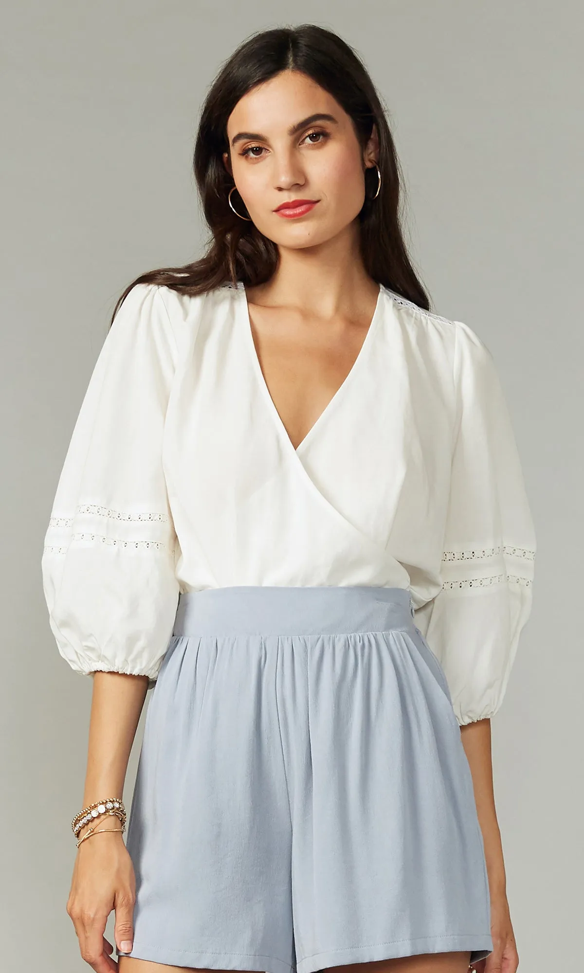 Virginia Textured Shorts sold by Greylin product image thumbnail 4