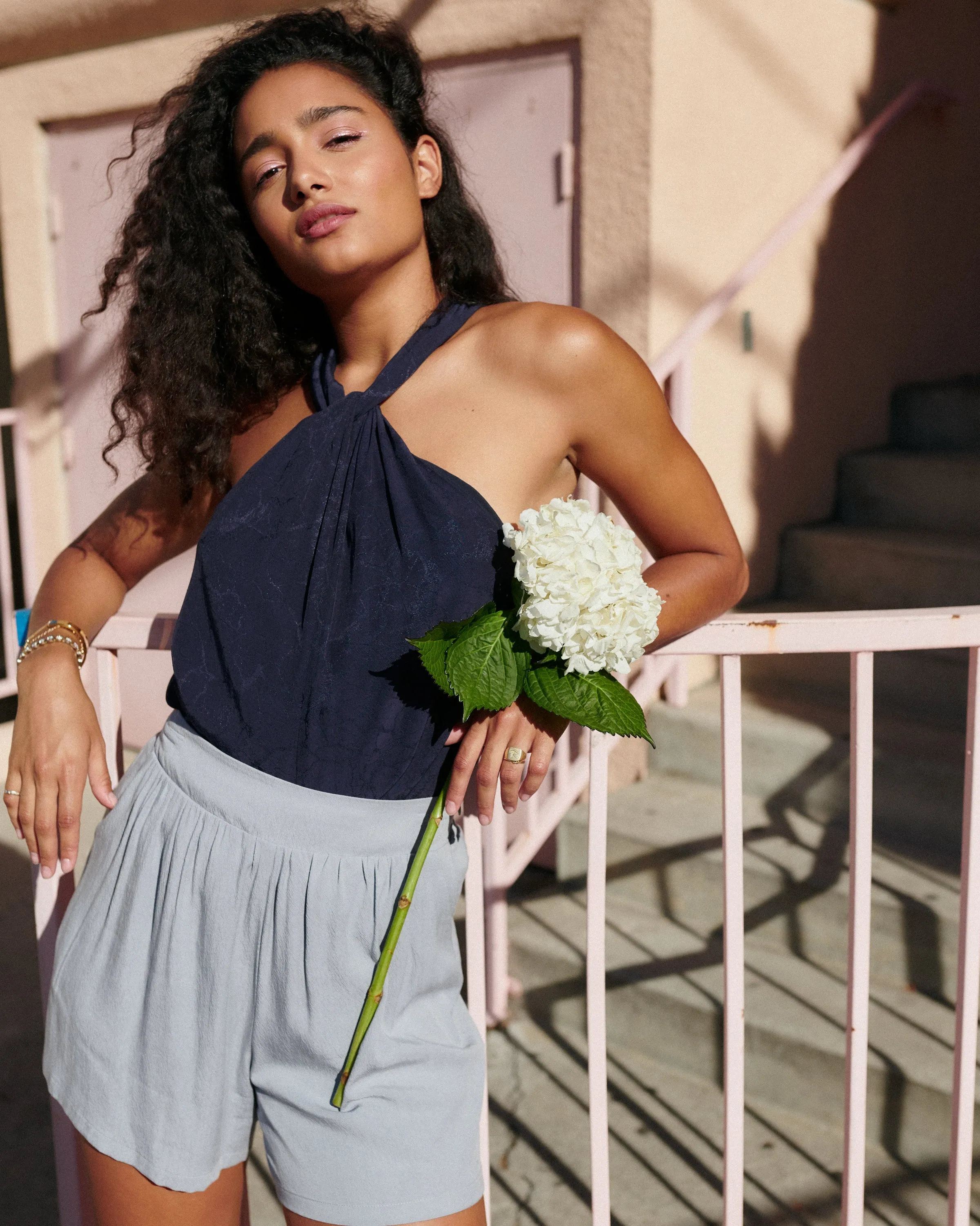 Virginia Textured Shorts sold by Greylin product image thumbnail 5