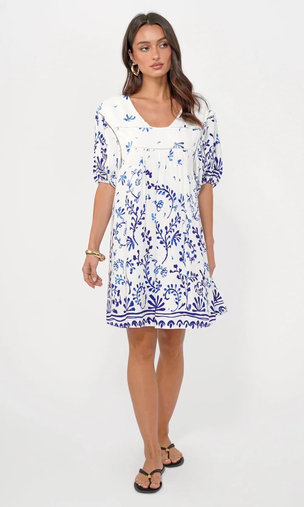 Nanci Popover Mini Dress sold by Greylin product image thumbnail 5