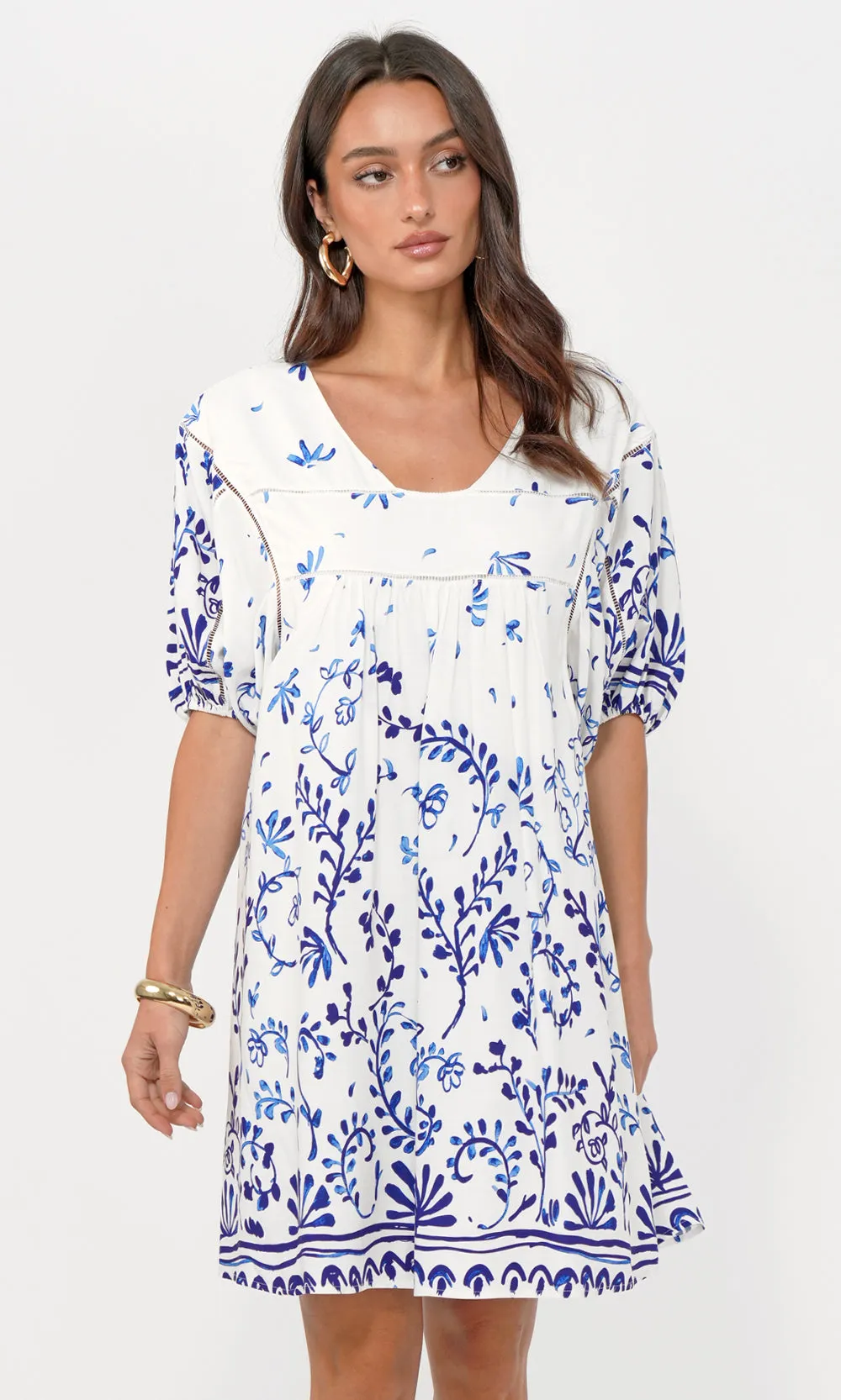 Nanci Popover Mini Dress sold by Greylin product image thumbnail 2