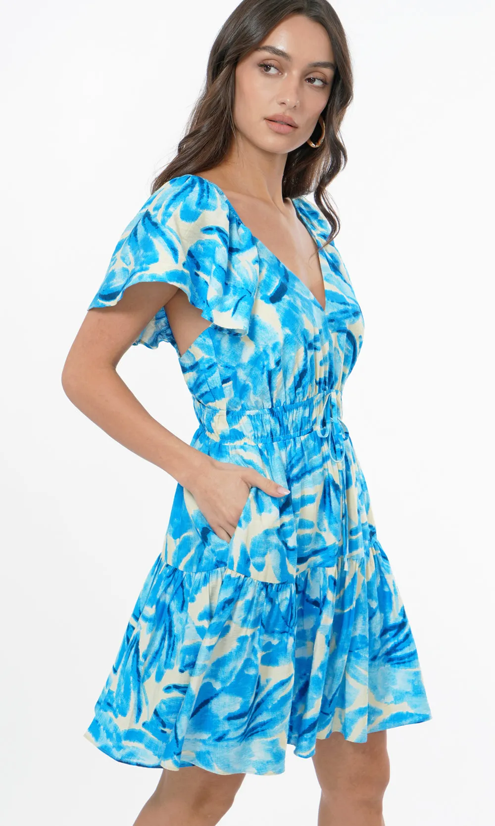 Loddy Ruffled Mini Dress sold by Greylin product image thumbnail 2