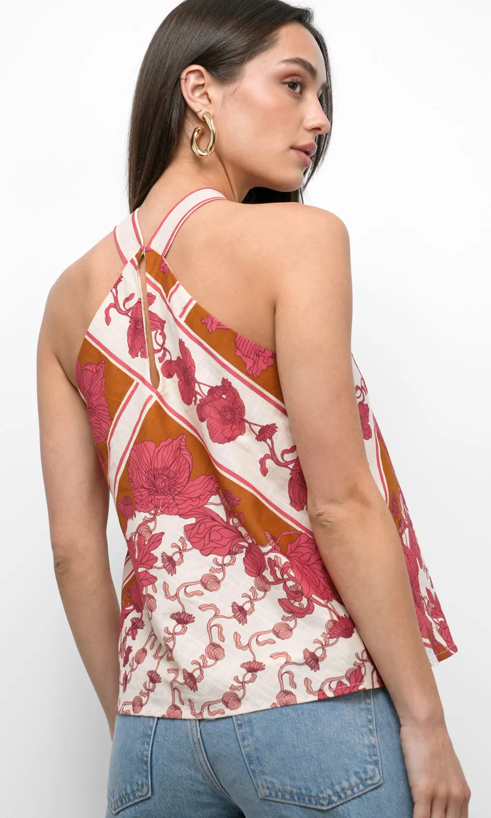 Oliveira Halter Top sold by Greylin product image thumbnail 3