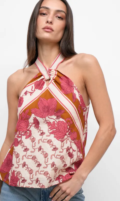 Oliveira Halter Top sold by Greylin