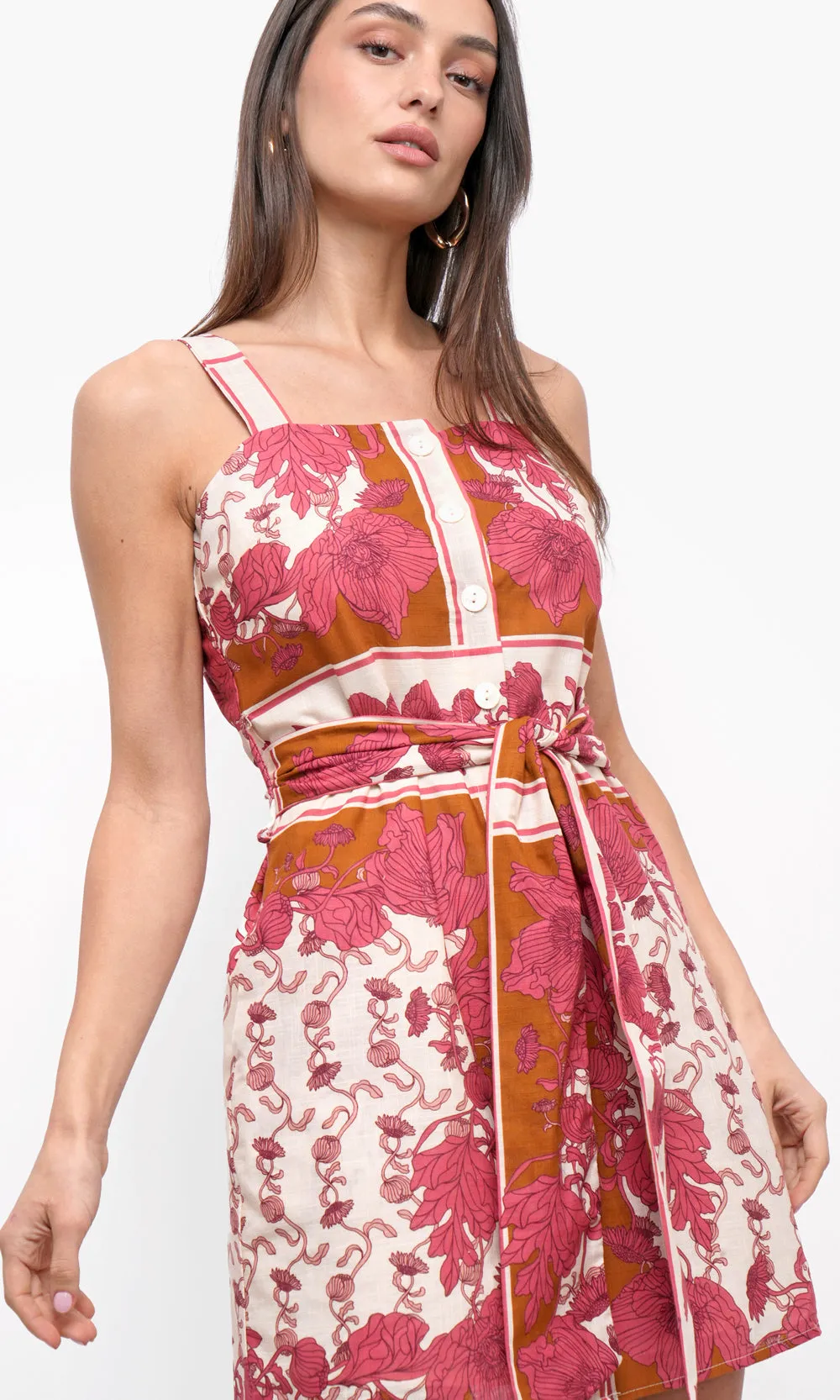 Tristin Border Mini Dress sold by Greylin product image thumbnail 3