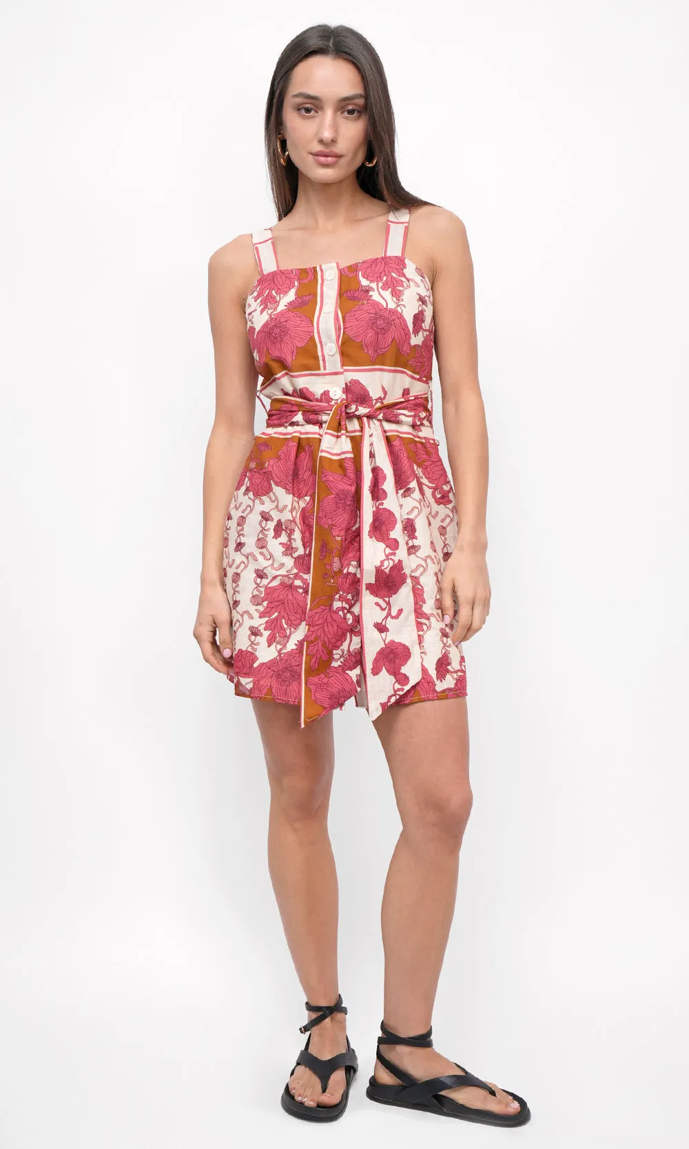 Tristin Border Mini Dress sold by Greylin product image thumbnail 5