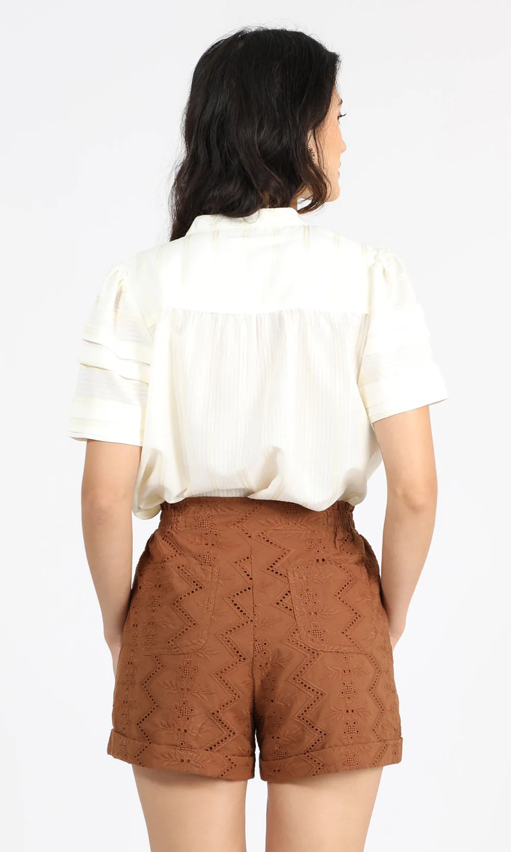 Delora Pintucked Blouse sold by Greylin product image thumbnail 3