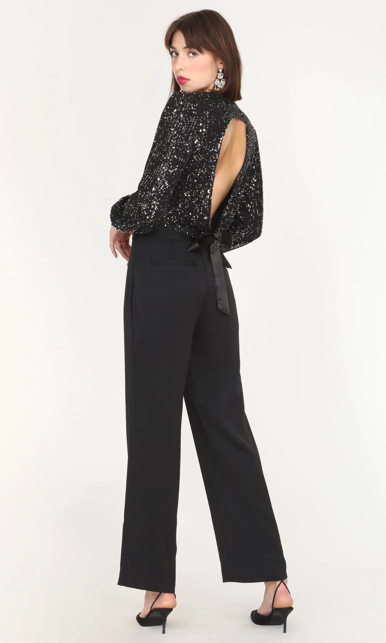 Daria Flared Trousers sold by Greylin product image thumbnail 2