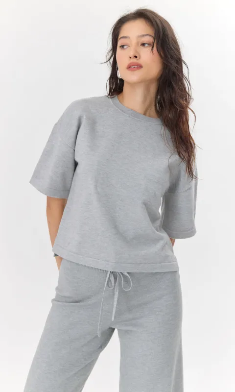 Paige Soft Knit Tee made by Greylin