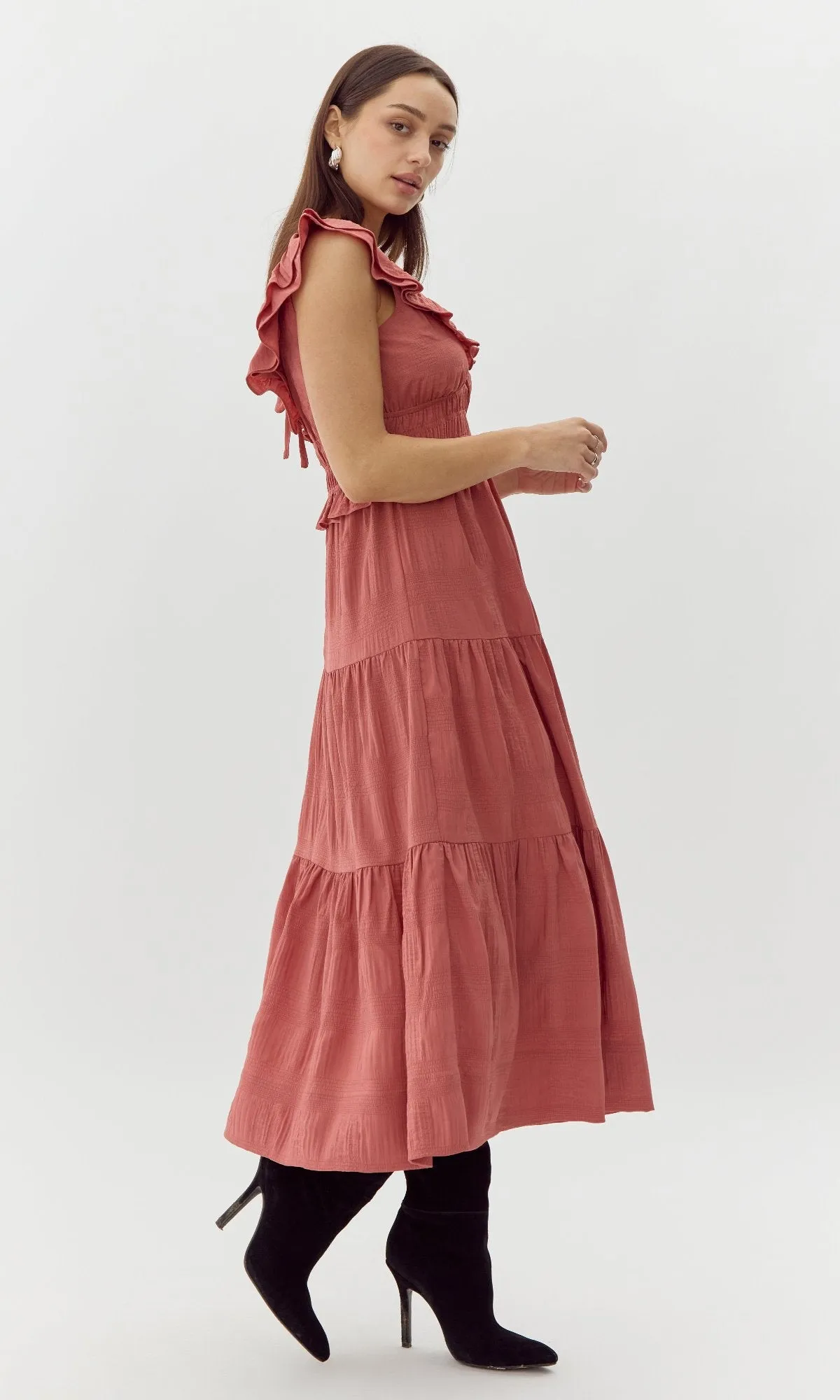 Kalista Midi Dress sold by Greylin product image thumbnail 4
