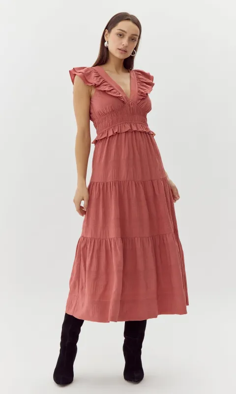 Kalista Midi Dress sold by Greylin