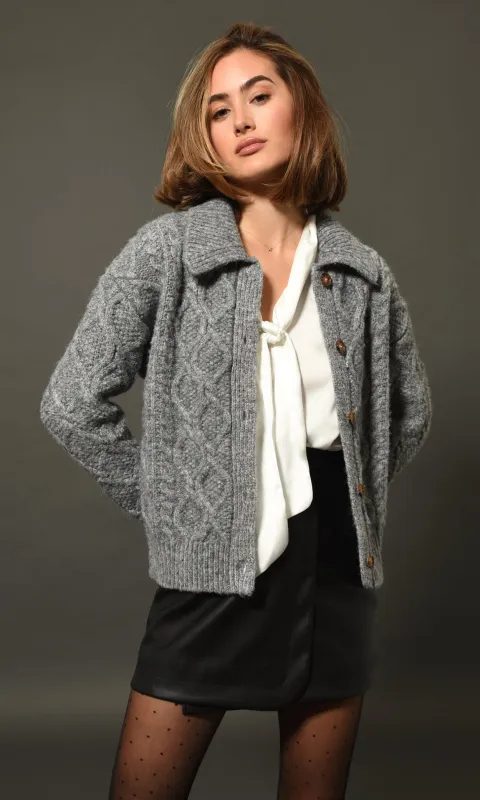 Matilda Button Down Cardigan sold by Greylin