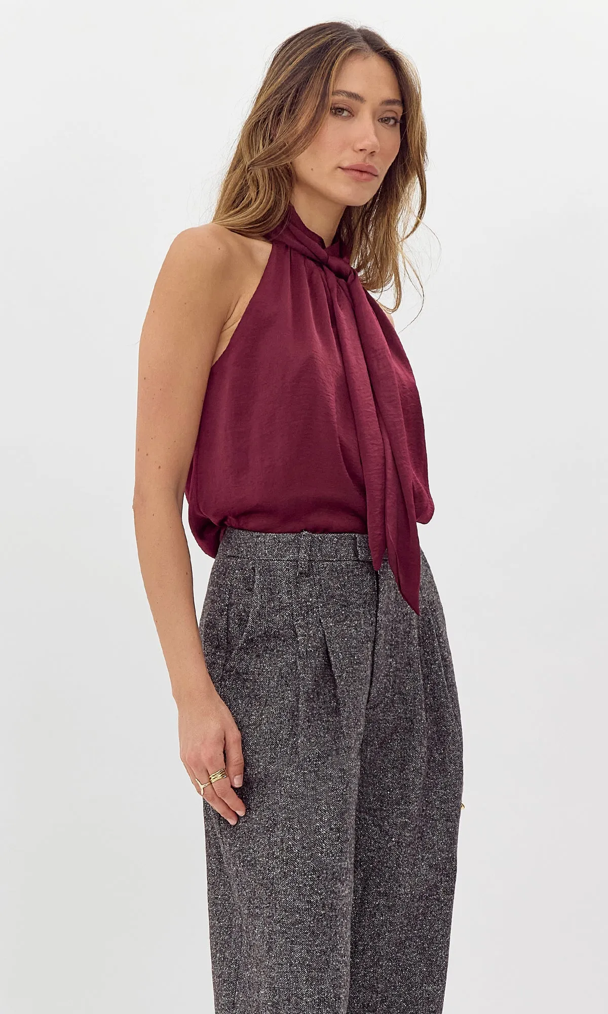 Nyla Halter Top sold by Greylin product image thumbnail 3