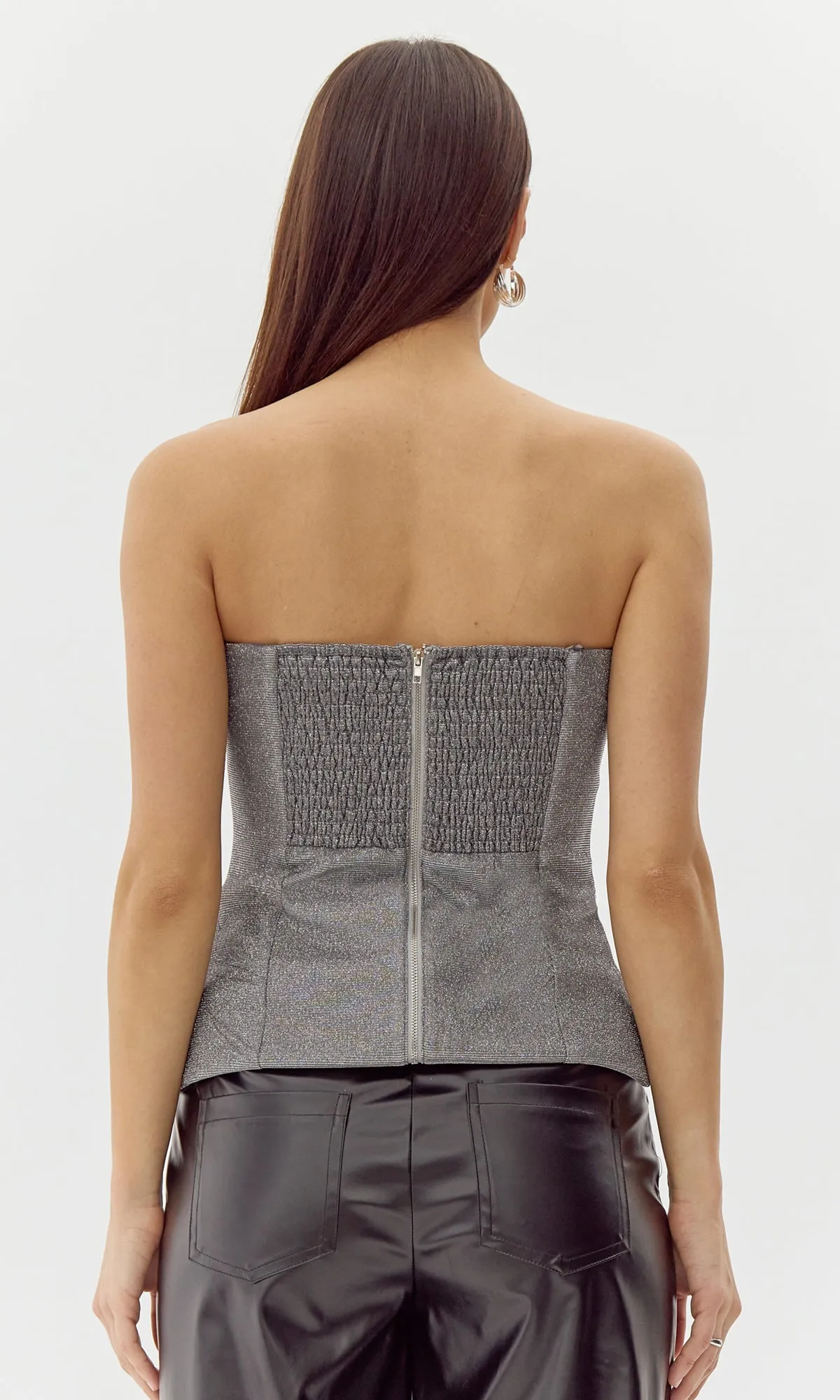 Catalina Metallic Tube Top sold by Greylin product image thumbnail 3