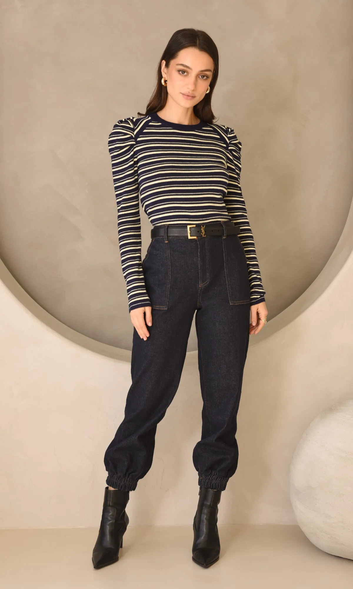 Wally Stripe Knit Top sold by Greylin product image thumbnail 5