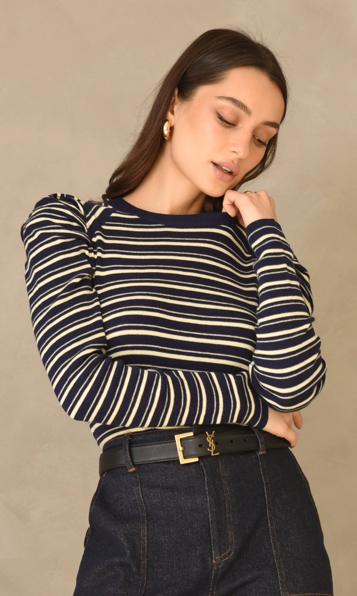 Wally Stripe Knit Top sold by Greylin product image thumbnail 3