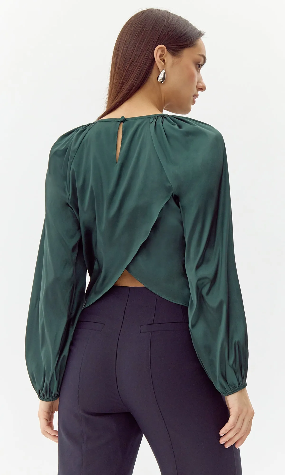 Nadia Balloon Sleeve Blouse sold by Greylin product image thumbnail 2