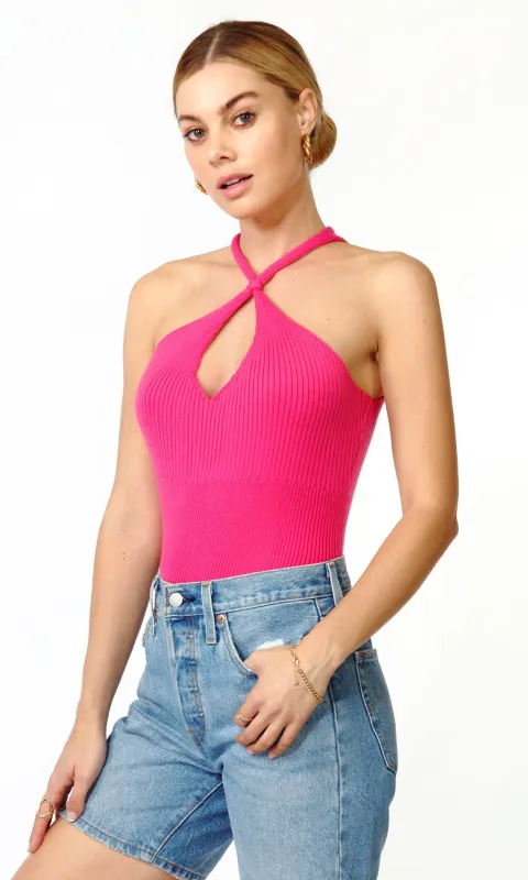 Rina Knit Halter Top sold by Greylin