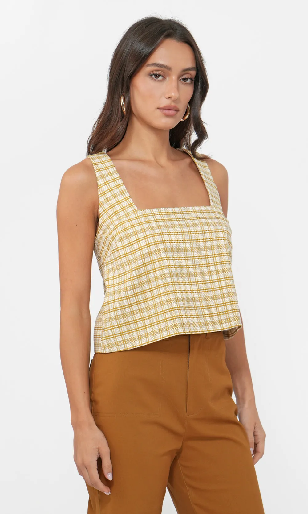 Joslyn Square Neck Top sold by Greylin product image thumbnail 4