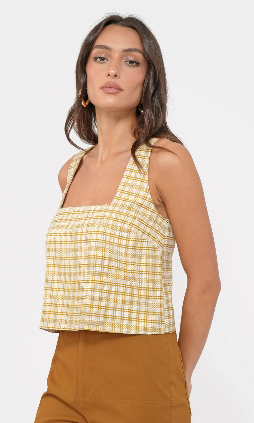 Joslyn Square Neck Top sold by Greylin product image thumbnail 3