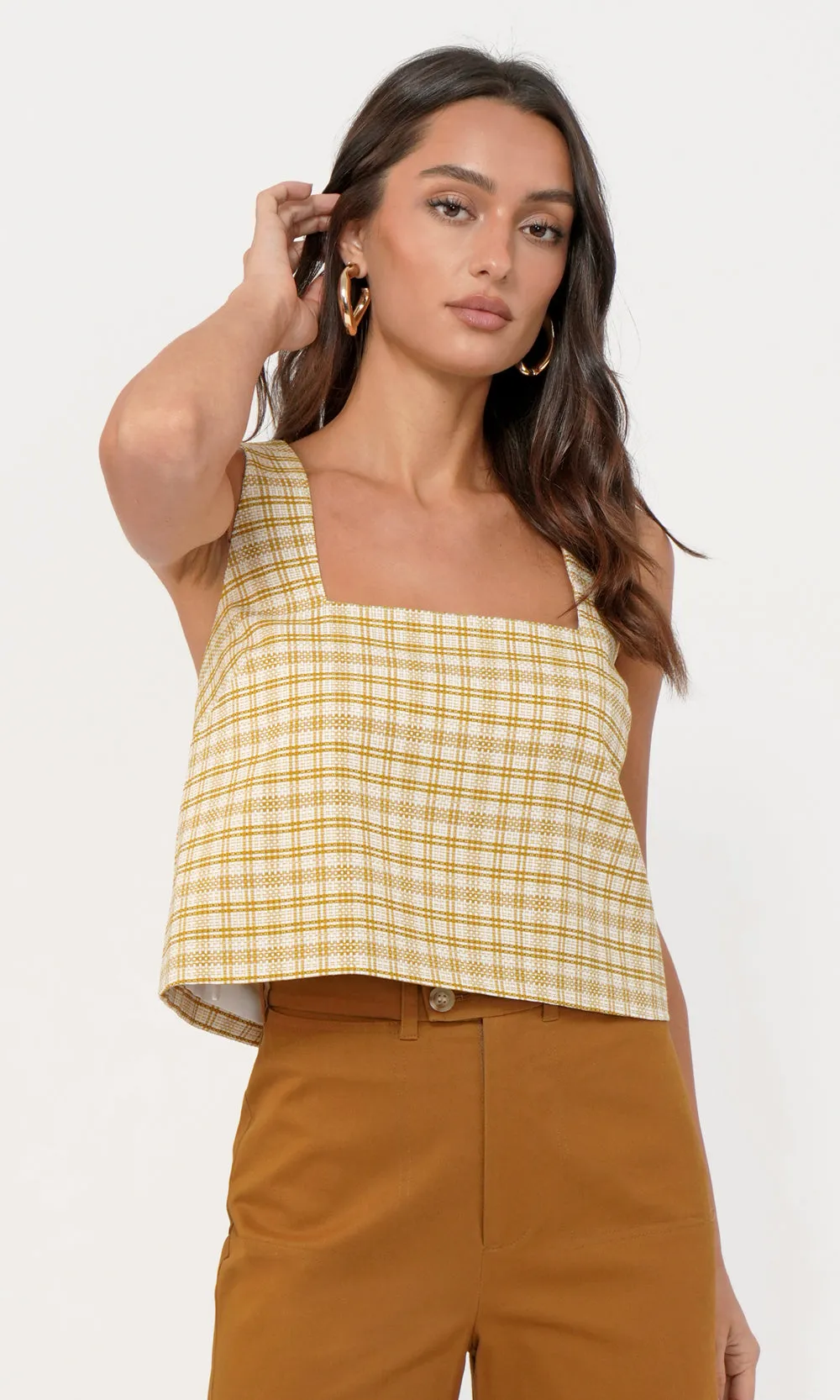 Joslyn Square Neck Top sold by Greylin product image thumbnail 2
