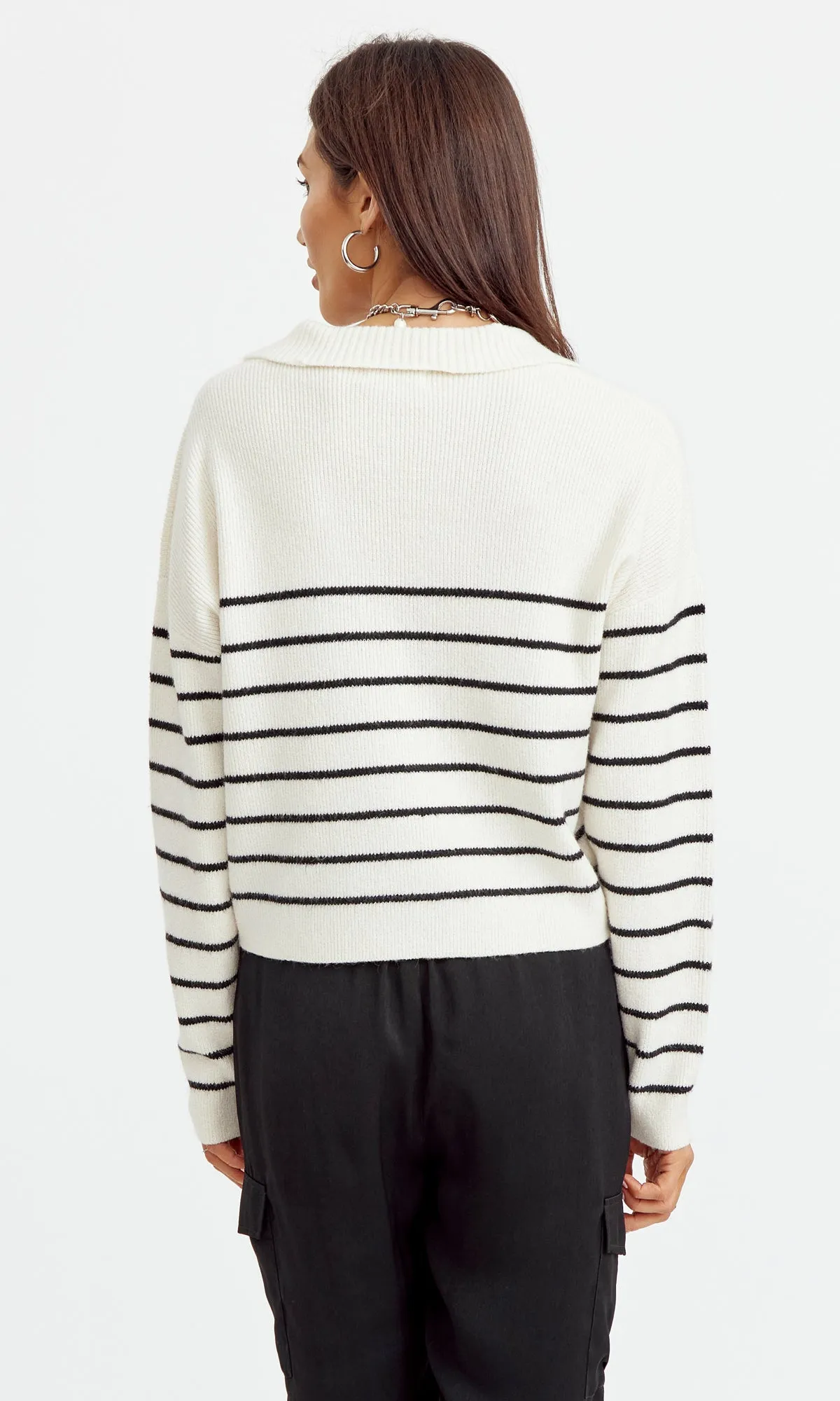 Florence Stripe Sweater Knit sold by Greylin product image thumbnail 4