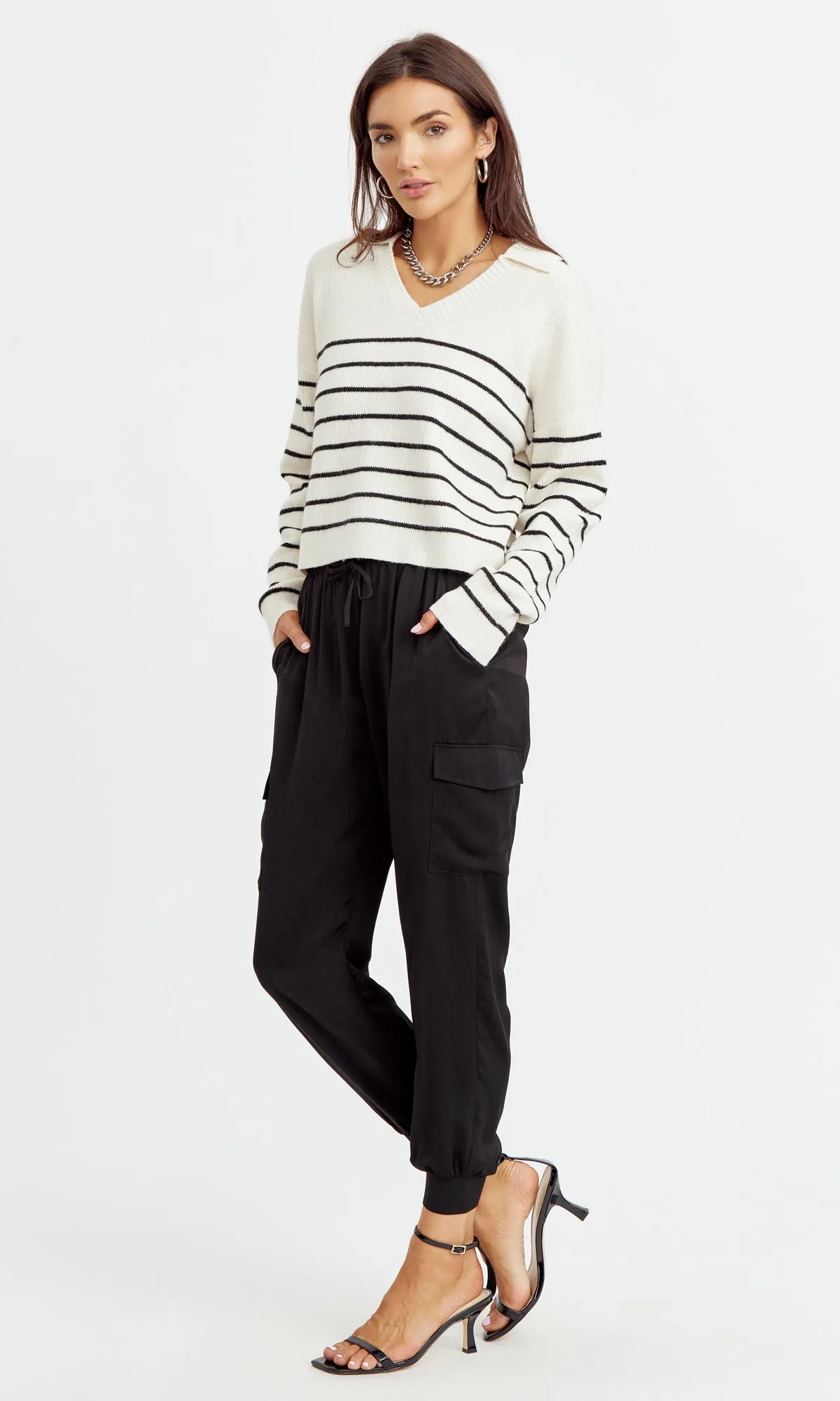 Florence Stripe Sweater Knit sold by Greylin product image thumbnail 3