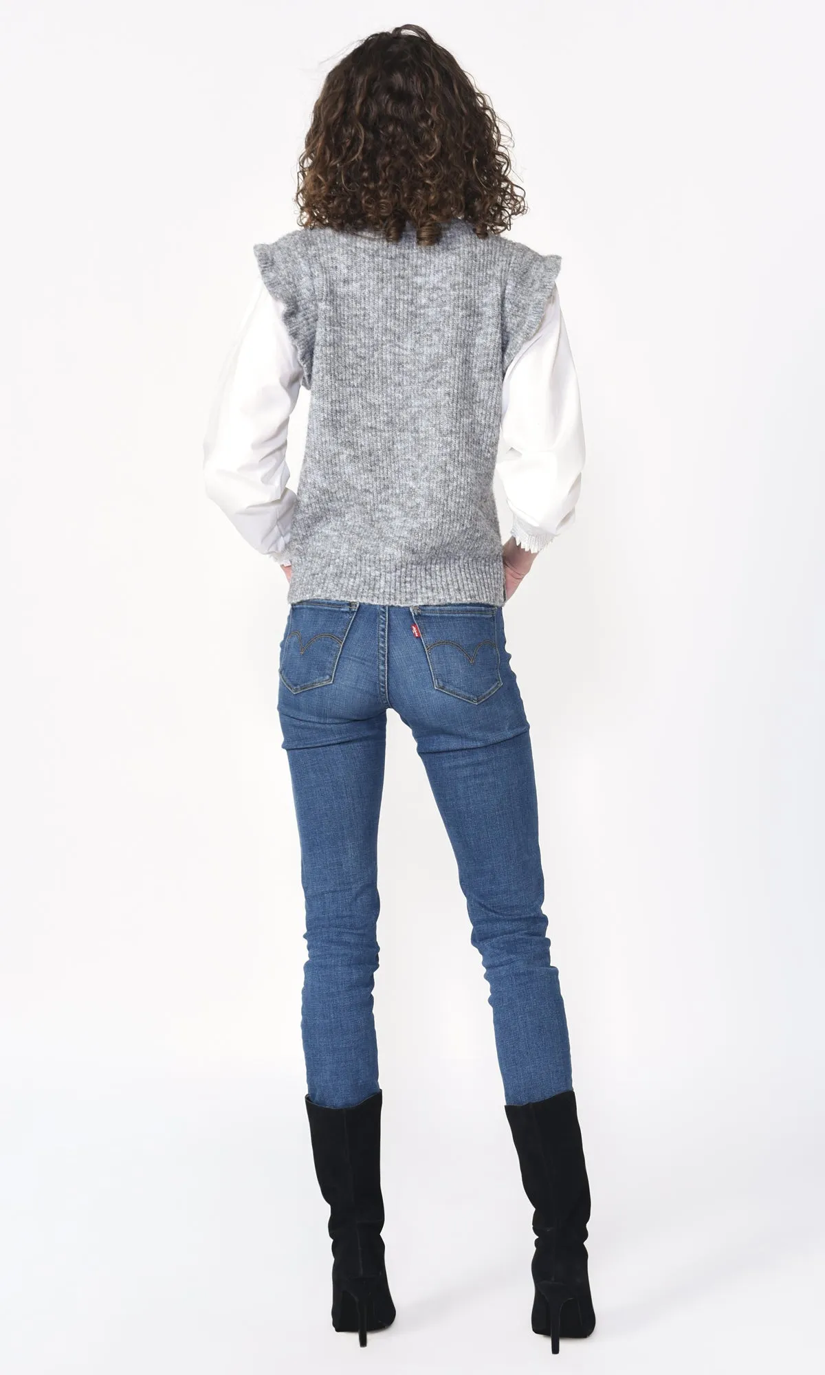 Adela Twoffer Vest Sweater Top sold by Greylin product image thumbnail 3