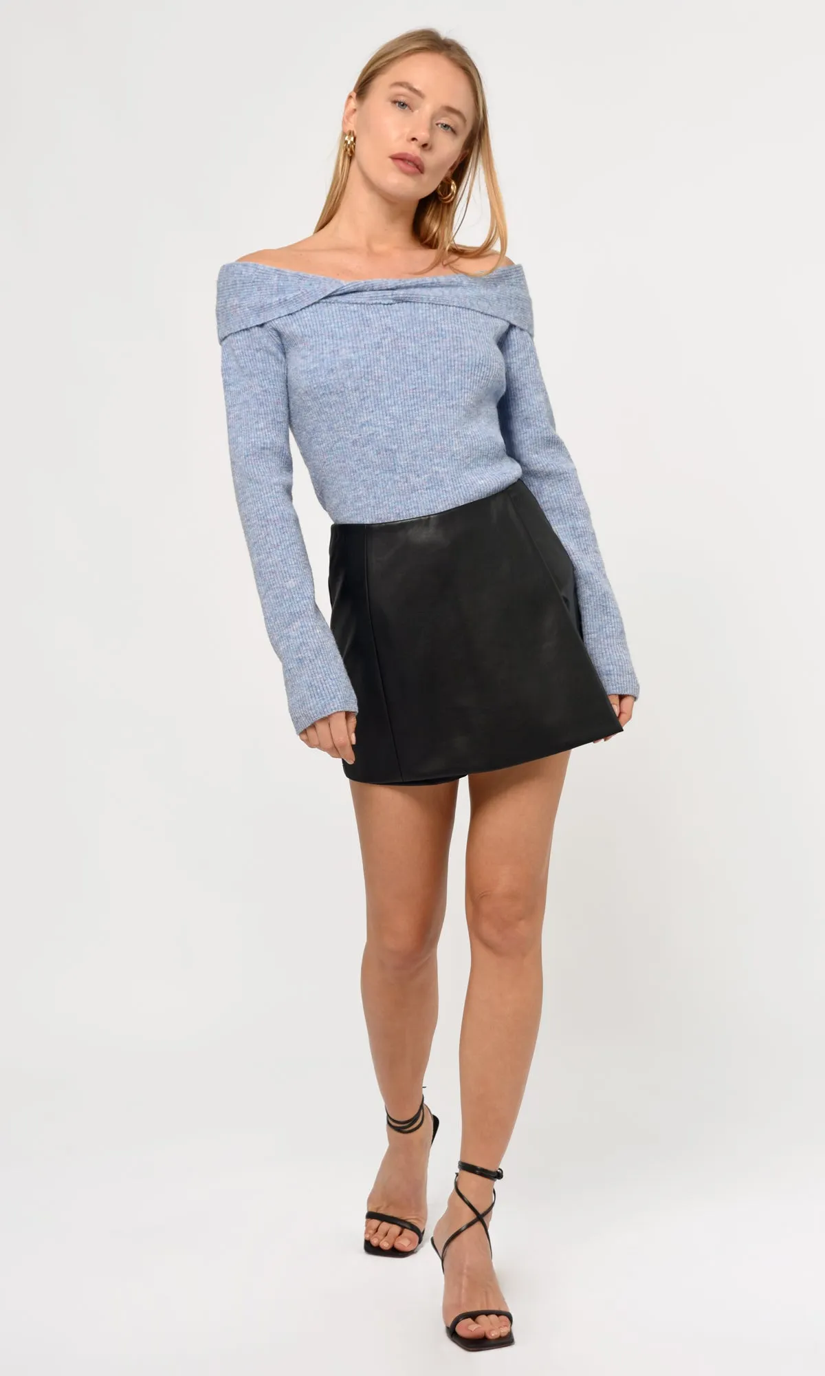 Beatriz Off Shoulder Knit Top sold by Greylin product image thumbnail 5