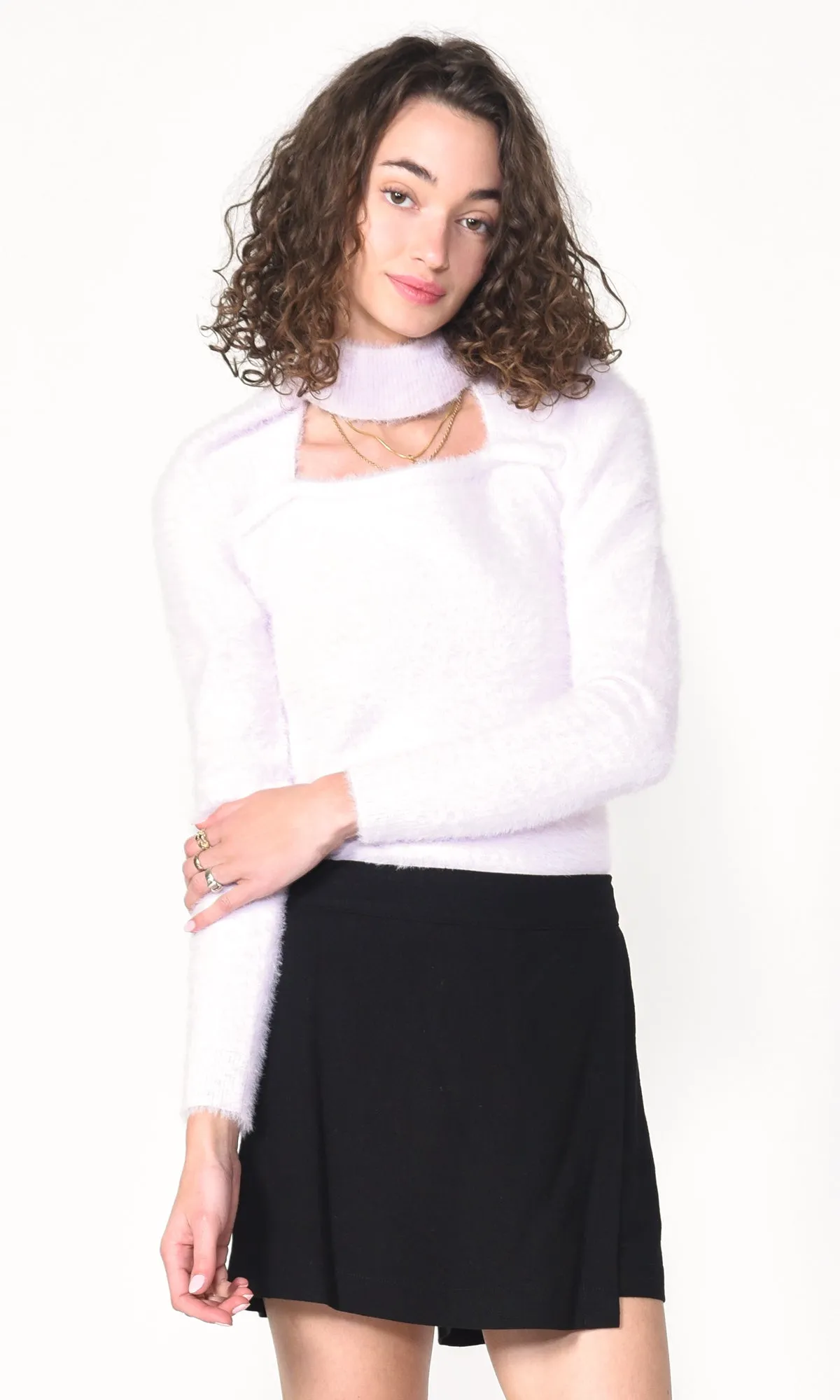 Liana Cozy Knit Fuzzy Sweater sold by Greylin product image thumbnail 2