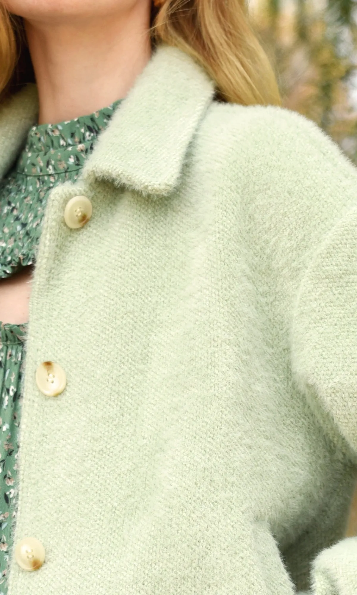 Nate Cozy Cropped Jacket sold by Greylin product image thumbnail 4