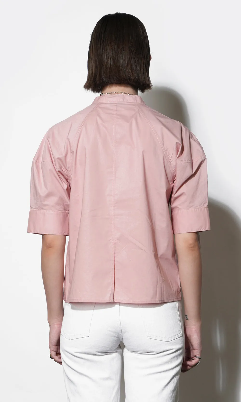 Laya Puff Sleeve Button Up Blouse sold by Greylin product image thumbnail 3