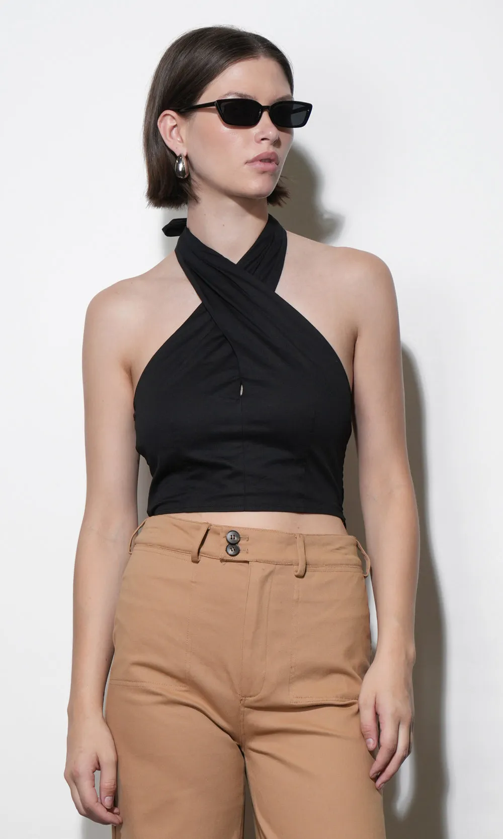 Melody Cotton Halter Top sold by Greylin product image thumbnail 4