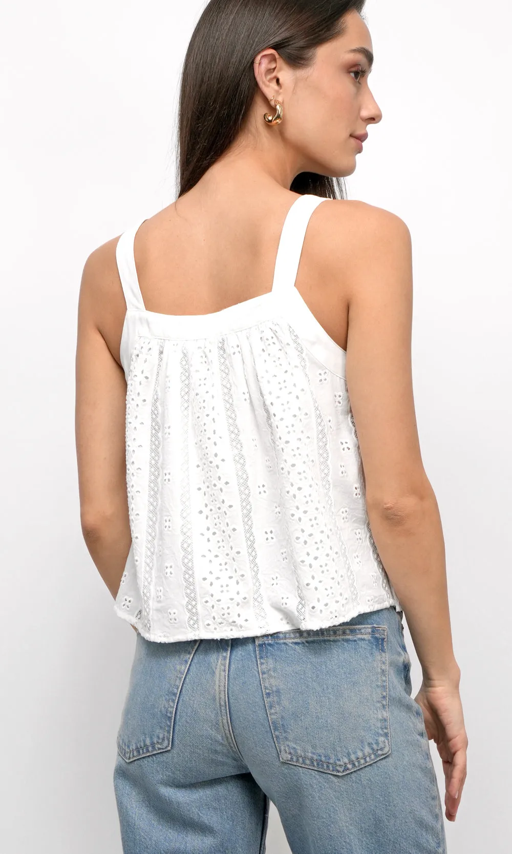 Vivi Cotton Eyelet Top sold by Greylin product image thumbnail 4