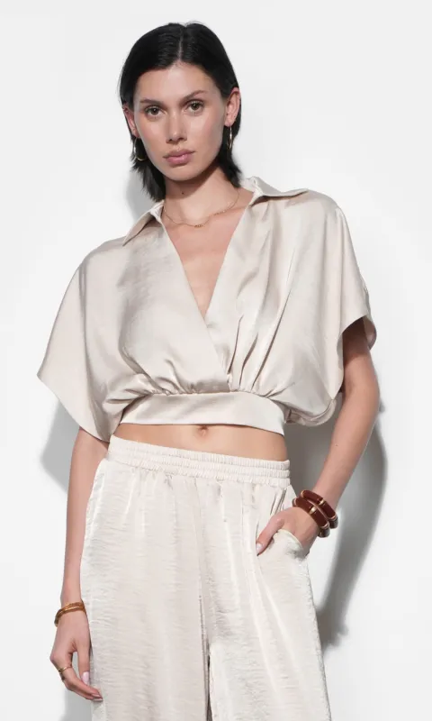 Nisa Dolman Sleeve Top made by Greylin