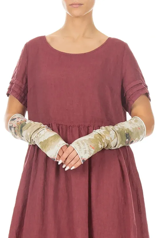 Retro Cotton Wristlets made by Grizas
