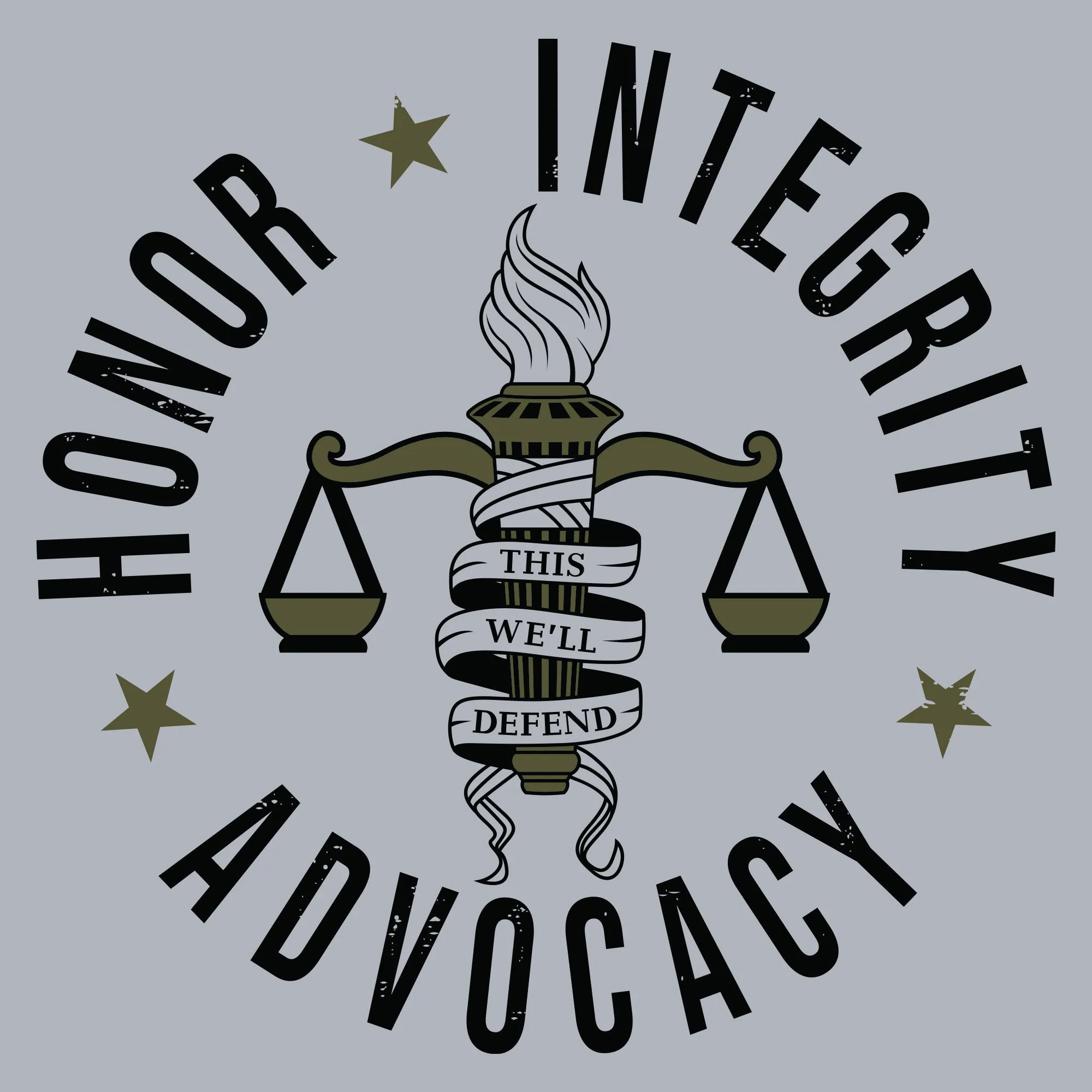 Grunt Style Foundation Advocacy T-Shirt - Dark Heather Gray sold by Grunt Style product image thumbnail 2