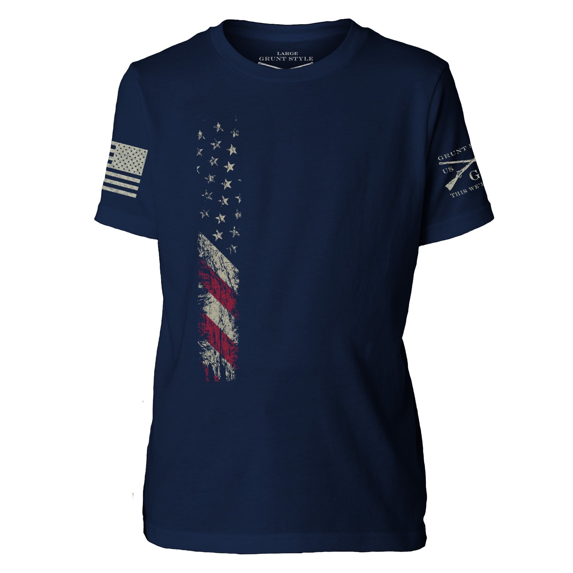 Youth True Colors T-Shirt - Midnight Navy sold by Grunt Style