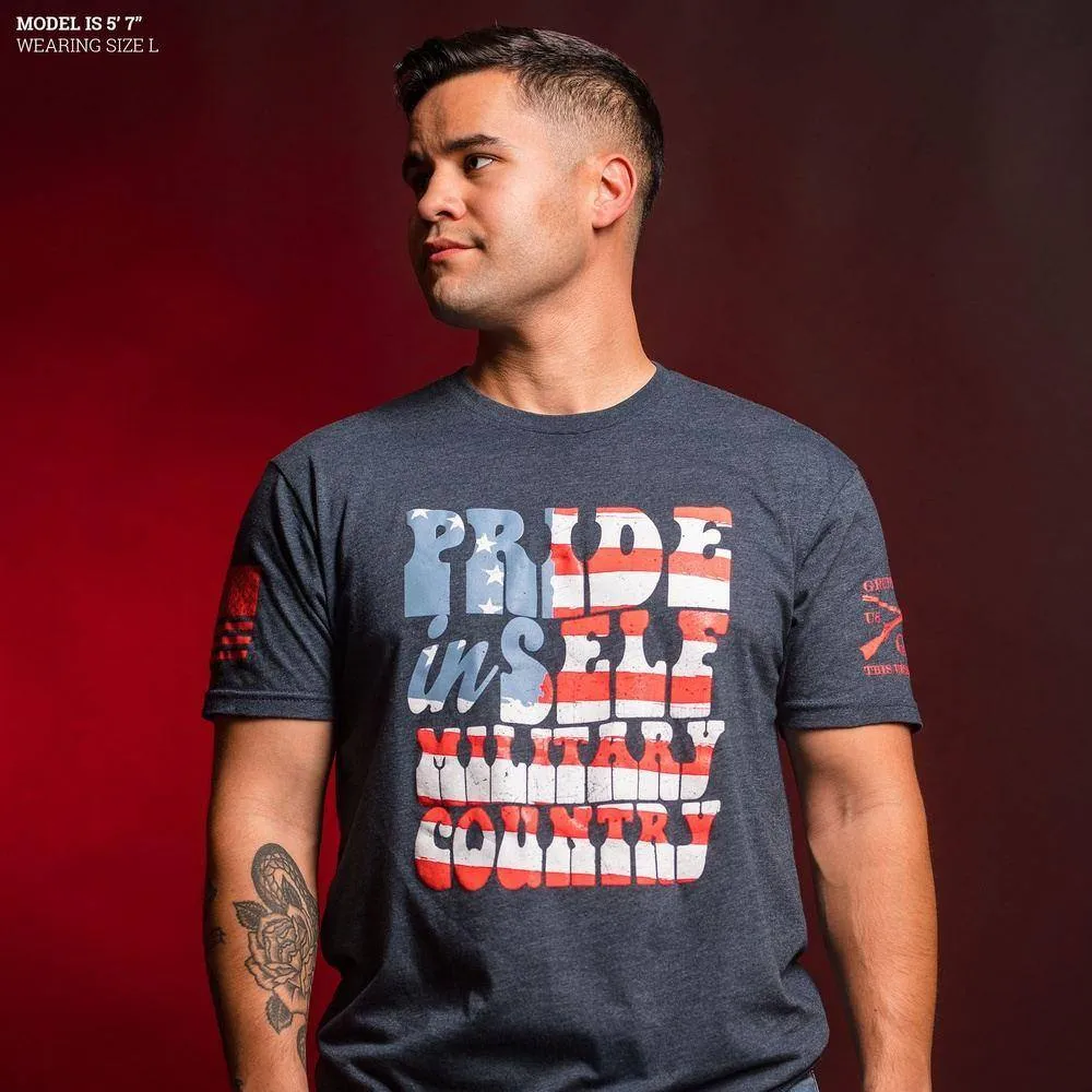 America's Message T-Shirt - Midnight Navy sold by Grunt Style product image thumbnail 4