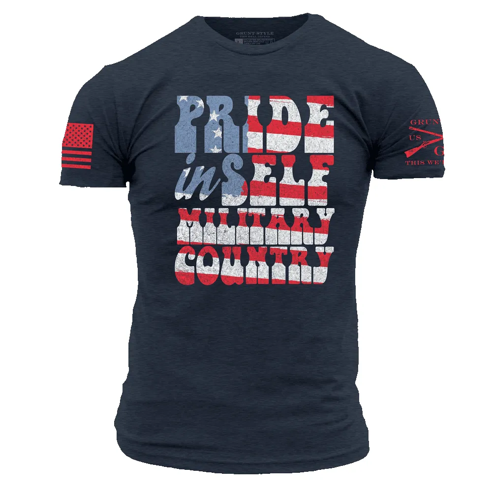 America's Message T-Shirt - Midnight Navy sold by Grunt Style
