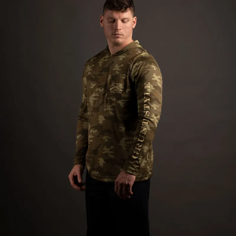 Overwatch Hoodie - Military Green Camo sold by Grunt Style