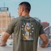American Original T-Shirt - Military Green sold by Grunt Style