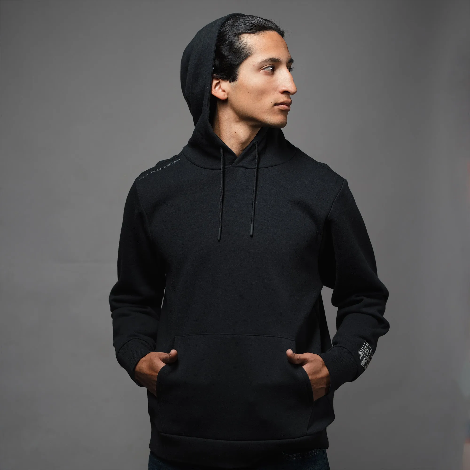 Men's Elite Hoodie - Black sold by Grunt Style product image thumbnail 3