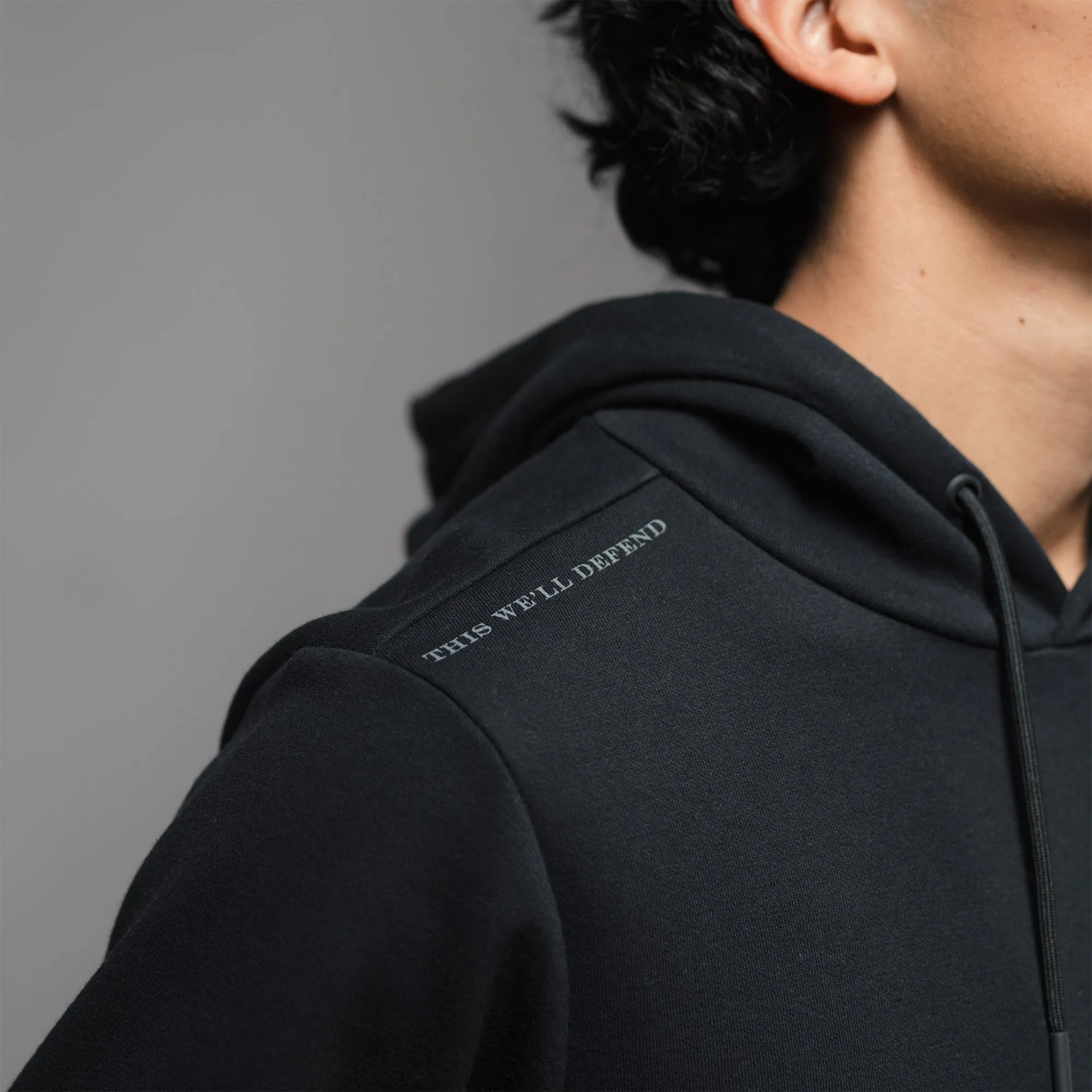 Men's Elite Hoodie - Black sold by Grunt Style product image thumbnail 4
