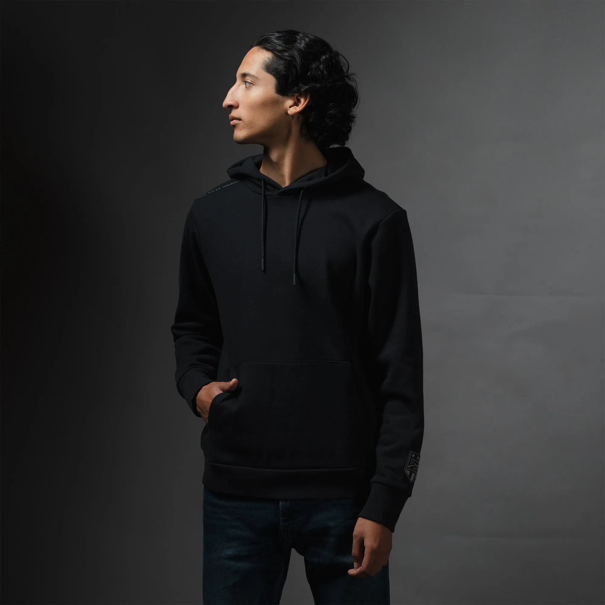 Men's Elite Hoodie - Black sold by Grunt Style