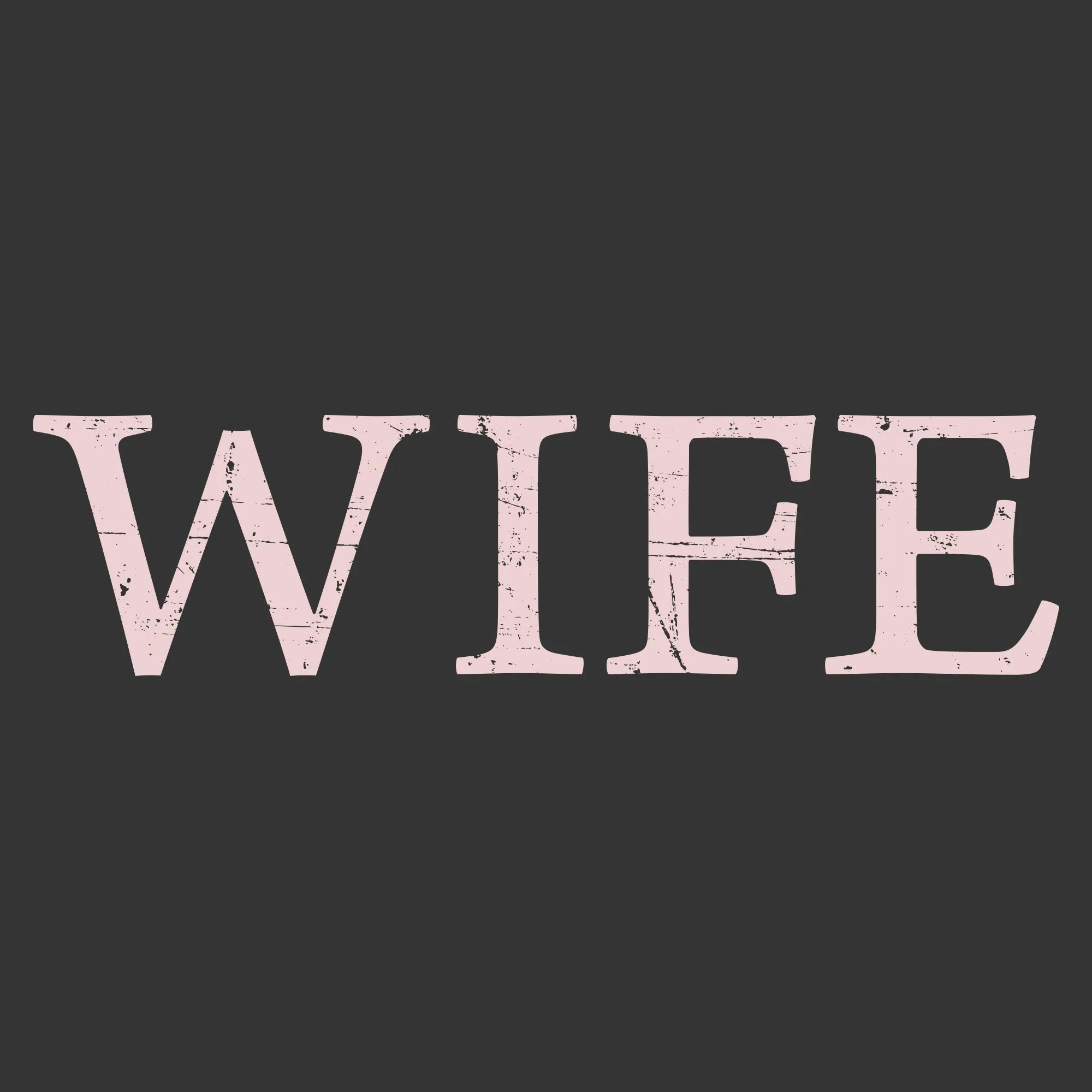 Women's Wife Defined Everyday Tank - Dark Heather Gray sold by Grunt Style product image thumbnail 4