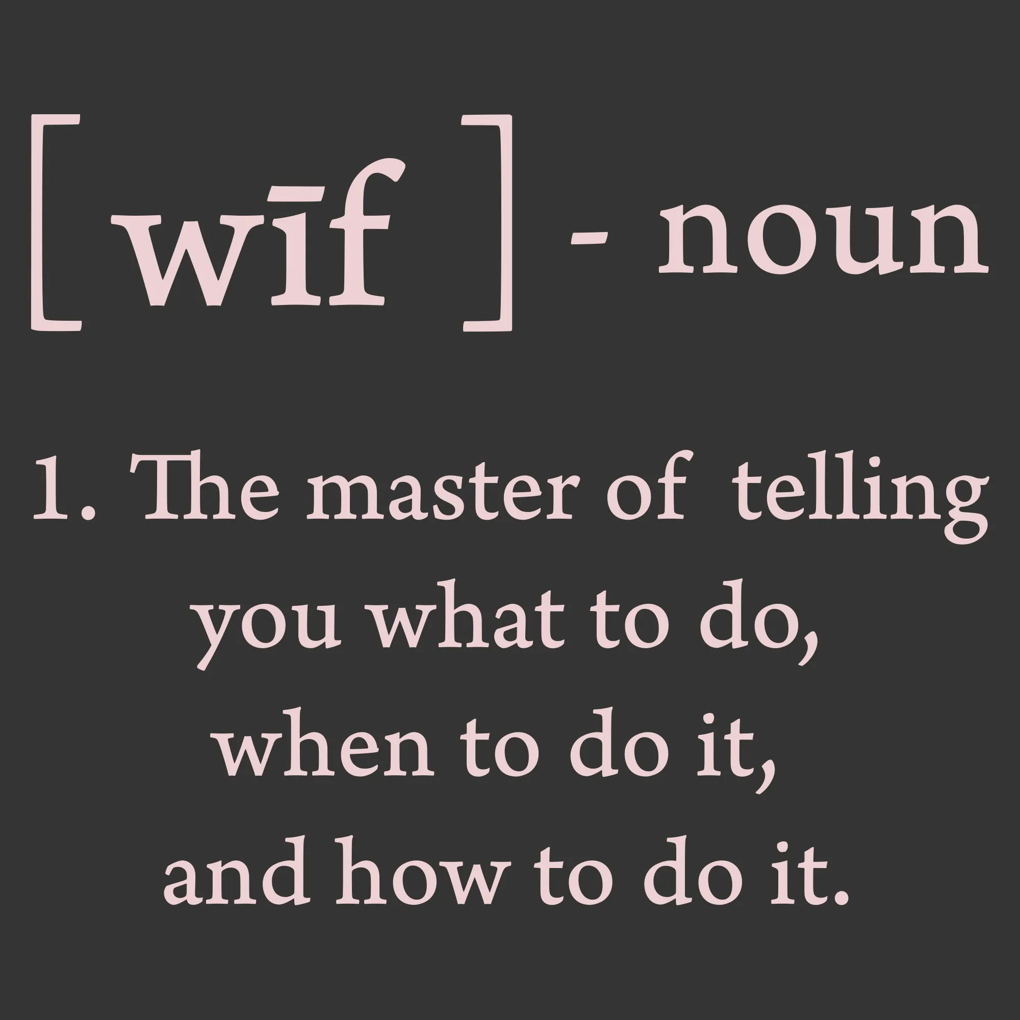 Women's Wife Defined Everyday Tank - Dark Heather Gray sold by Grunt Style product image thumbnail 2